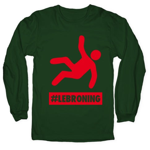 Lebroning (Red) Longsleeve Tee
